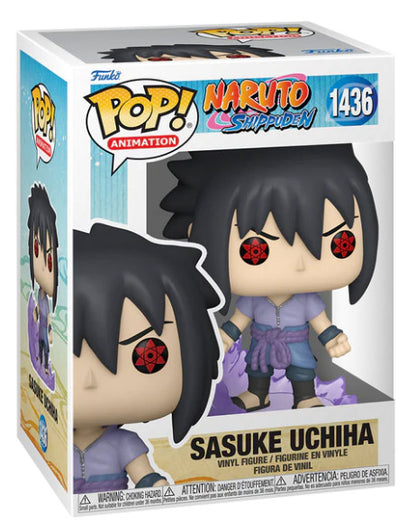 Funko Pop ! Animation - Naruto Shippuden (1436) Sasuke Uchiha Vinyl Figure 9Cm