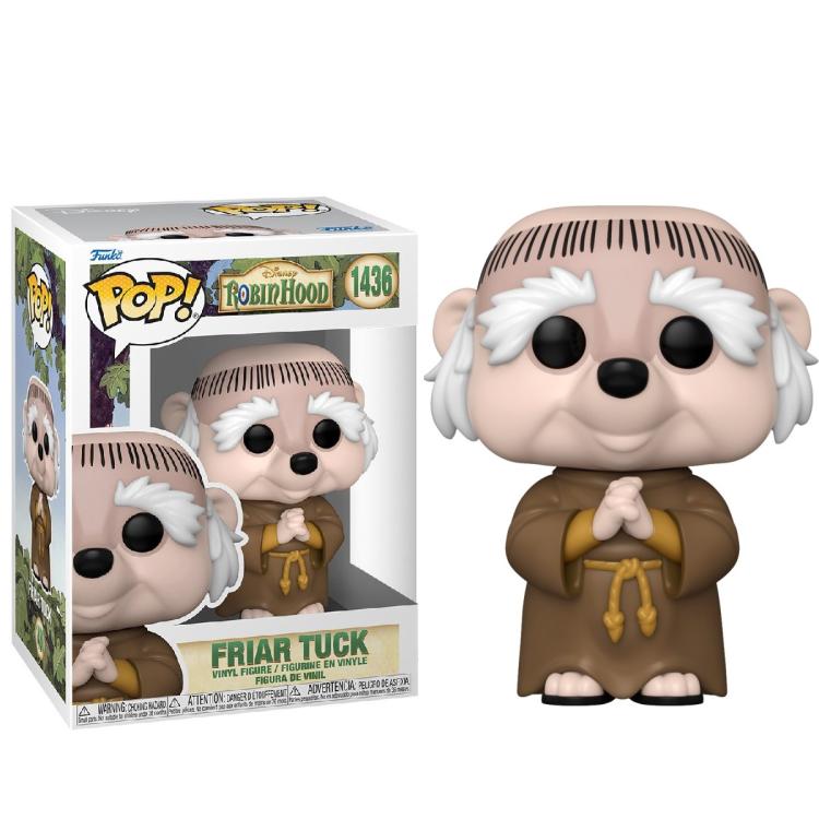 Funko Pop ! Disney Robin Hood - (1436) Friar Tuck Vinyl Figure Fra Tac 9Cm Nuovo