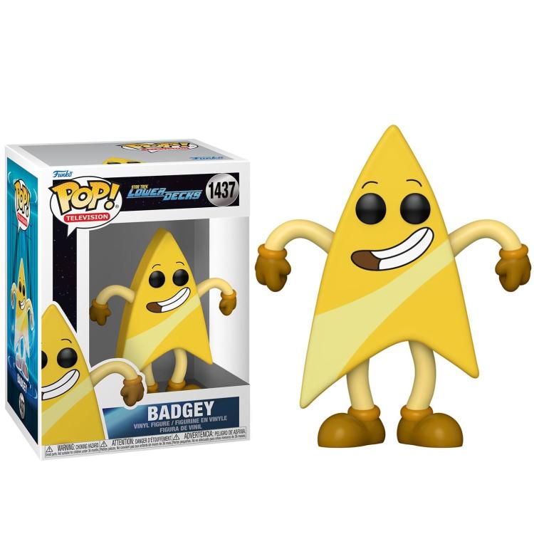 Funko Pop ! Television Star Trek Lower Decks - (1437) Badgey Vinyl Figure 9Cm