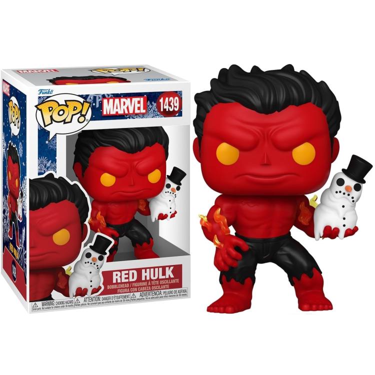 Funko Pop ! Marvel - (1439) - Red Hulk - Collect Them All! - Christmas