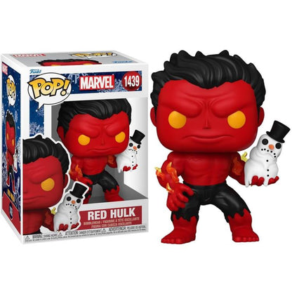 Funko Pop ! Marvel - (1439) - Red Hulk - Collect Them All! - Christmas