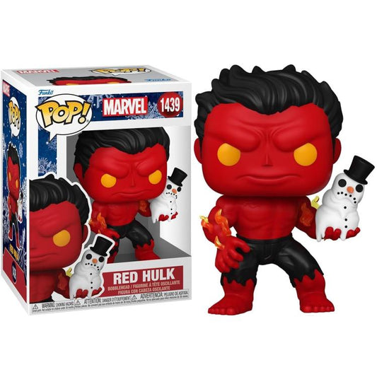 Funko Pop ! Marvel - (1439) - Red Hulk - Collect Them All! - Christmas