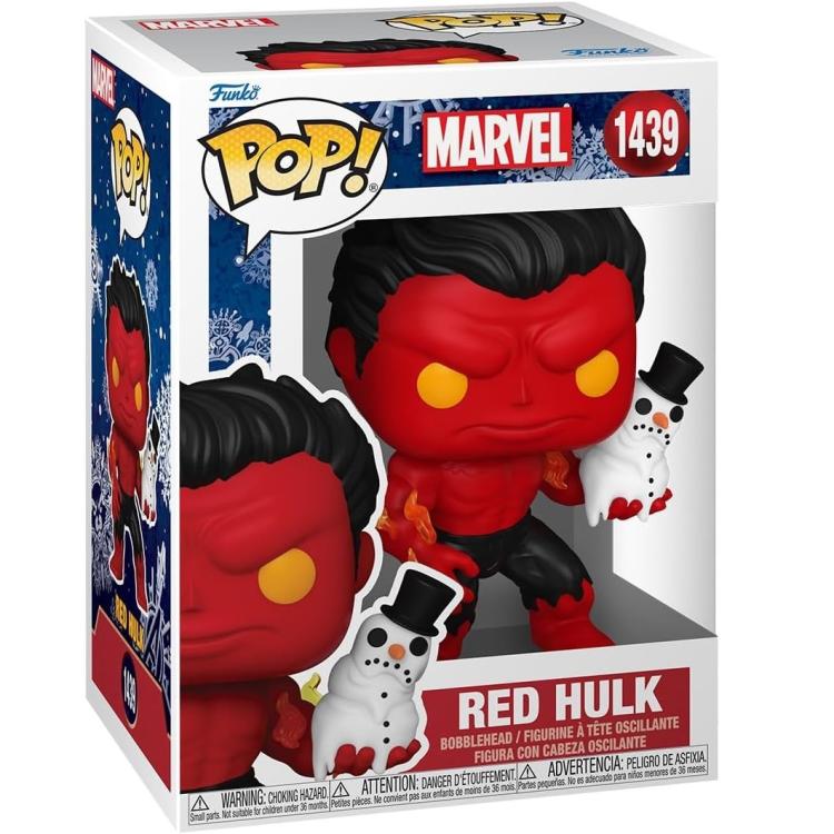 Funko Pop ! Marvel - (1439) - Red Hulk - Collect Them All! - Christmas