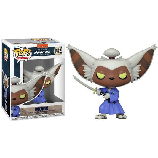 Funko Pop ! Animation Avatar The Last Airbender (1442) Momo Vinyl Figure 9Cm