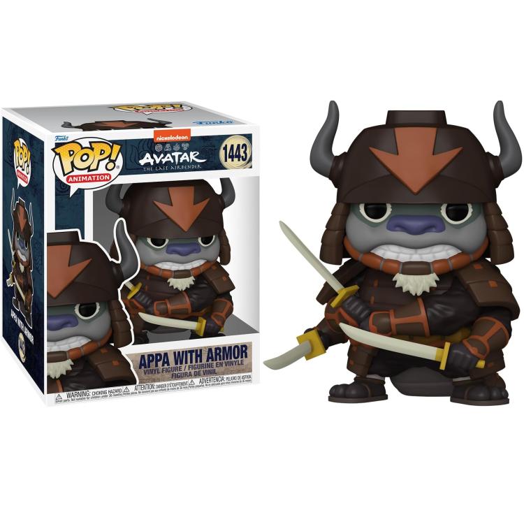 Funko Pop! Animation Avatar The Last Airbender (1443) Appa W/Armor Vinyl Figure