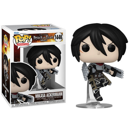 Funko Pop ! Animation Attack On Titan S5 - (1446) Mikasa Ackerman 9Cm A.O.T.