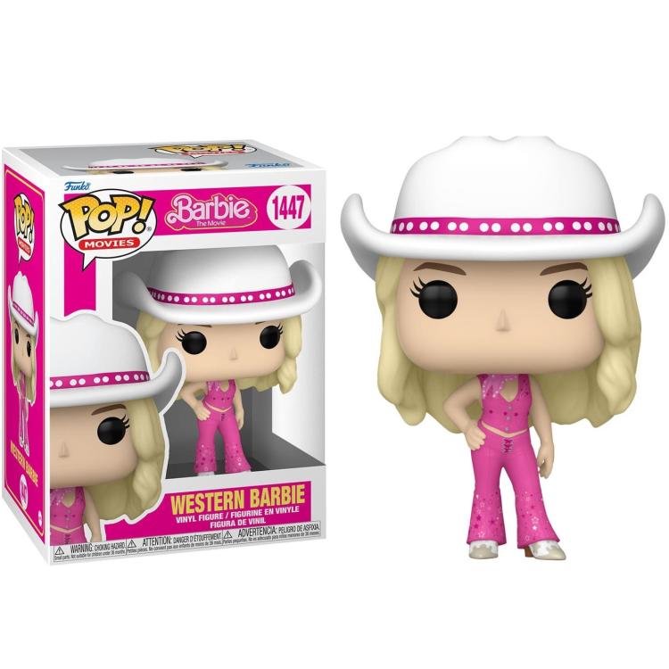 Funko Pop ! Movies Barbie - (1447) Western Barbie Vinyl Figure 9Cm Collezione