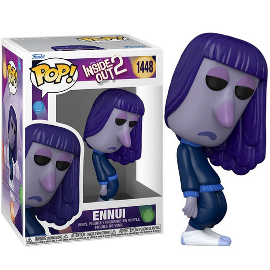 Funko Pop ! Disney Inside Out 2 - (1448) Ennui Vinyl Figure Noia 9Cm In Stock