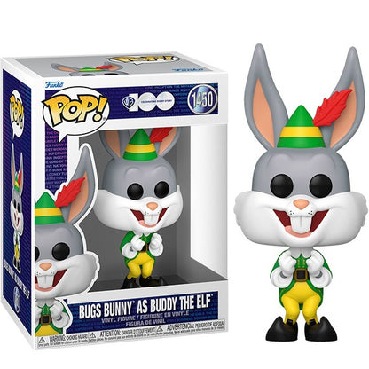 Funko Pop ! Warner 100Th (1450) Bugs Bunny As Buddy The Elf Vinyl Figure 9Cm