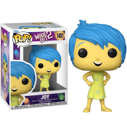 Funko Pop ! Disney Inside Out 2 (1451) Joy Figure Gioia 9Cm Statua Da Collezione