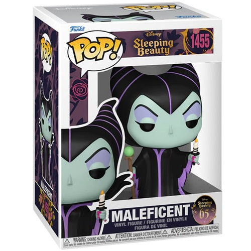 Funko Pop ! La Bella Addormentata 65Th (1455) Maleficent Strega Sleeping Beauty