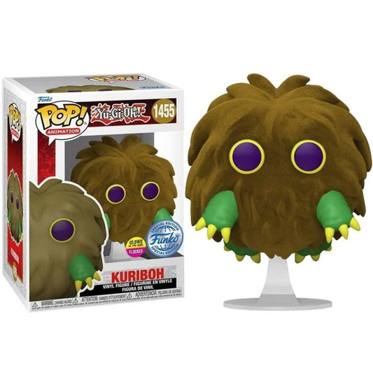 Funko Pop ! Animation - Yu-Gi-Oh - (1455) Kuriboh Flocked Glows Figure 9Cm Anime
