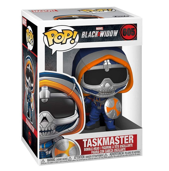 Funko Pop Marvel Black Widow 605 Taskmaster Vinyl Figure Olga Kurylenko Statua