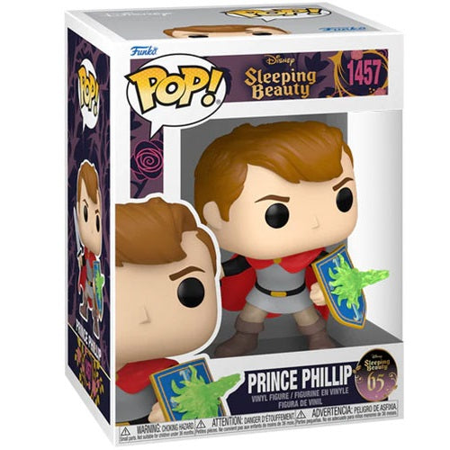 Funko Pop ! La Bella Addormentata 65Th (1457) Prince Phillip Sleeping Beauty 9Cm