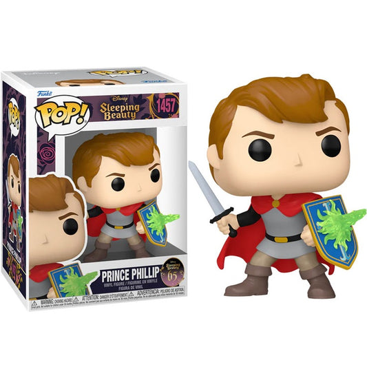 Funko Pop ! La Bella Addormentata 65Th (1457) Prince Phillip Sleeping Beauty 9Cm