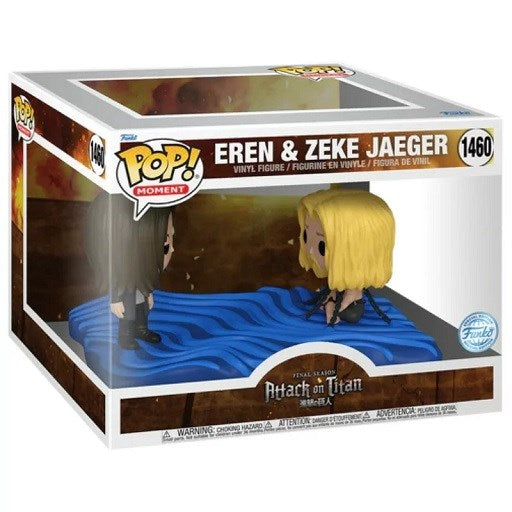 Funko Pop ! Animation Moment Attack On Titan - (1460) Eren & Zeke Jaeger Figure