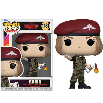 Funko Pop ! Television Netflix Stranger Things S4 (1461) Robin Cocktail Vinyl