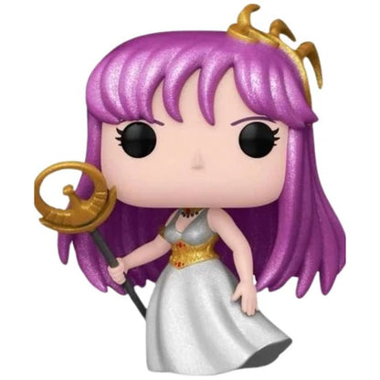 Funko Pop ! Animation Saint Seiya - (1463) Saori Kido Athena Diamond Figure Exm