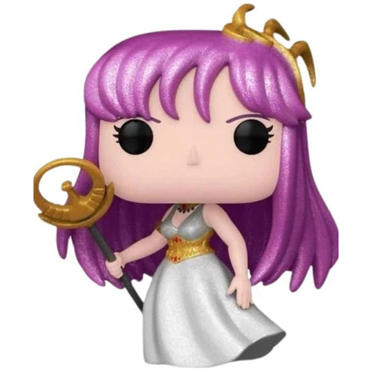 Funko Pop ! Animation Saint Seiya - (1463) Saori Kido Athena Diamond Figure Exm