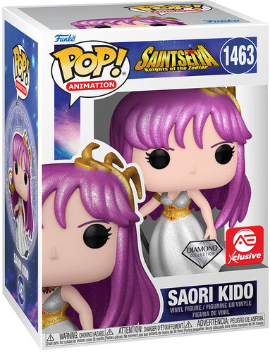 Funko Pop ! Animation Saint Seiya - (1463) Saori Kido Athena Diamond Figure Exm