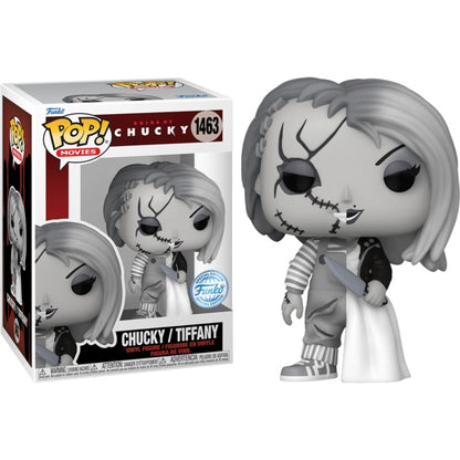 Funko Pop! Movies Bride Of Chucky (1463) Chucky/Tiffany Special Edition Vinyl