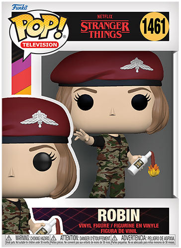 Funko Pop ! Television Netflix Stranger Things S4 (1461) Robin Cocktail Vinyl