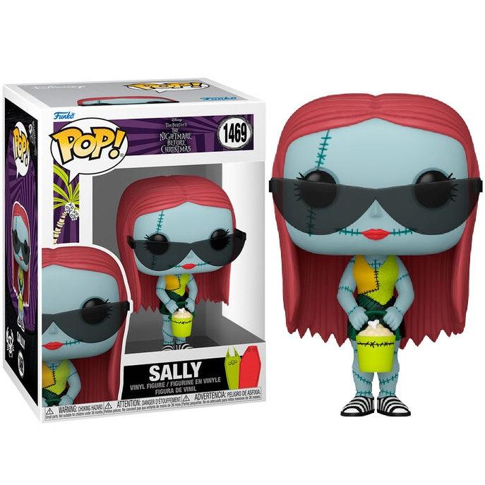 Funko Pop ! Nightmare Before Christmas - (1470) Sally W/Glasses Beach Figure 9Cm