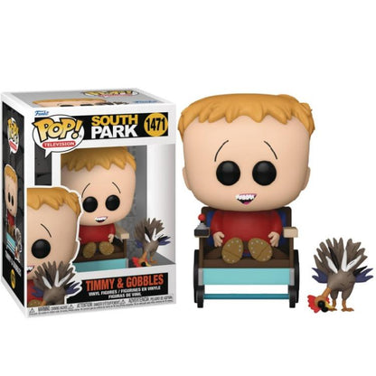 Funko Pop ! Television South Park (1471) Timmy & Gobbles Vinyl Figure 9Cm