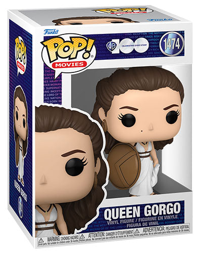 Funko Pop ! Movies Warner Bros 300 (1474) Queen Gorgo Vinyl Figure 9 Cm Film 300