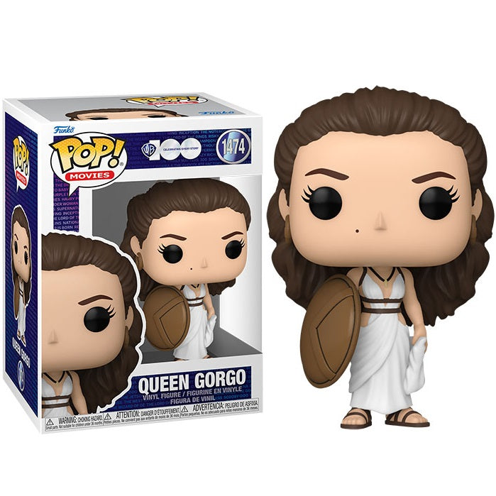 Funko Pop ! Movies Warner Bros 300 (1474) Queen Gorgo Vinyl Figure 9 Cm Film 300