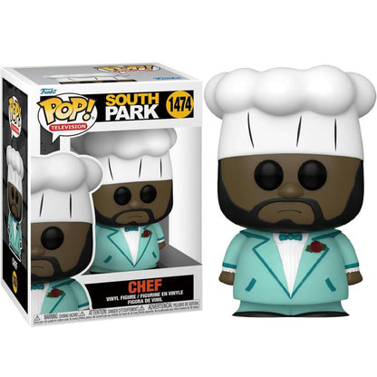 Funko Pop ! Television South Park (1474) Chef In Suit Vinyl Figure 9Cm