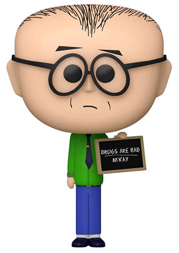 Funko Pop ! Television South Park - (1476) Mr.Mackey W/Sign Vinyl Figure 9Cm
