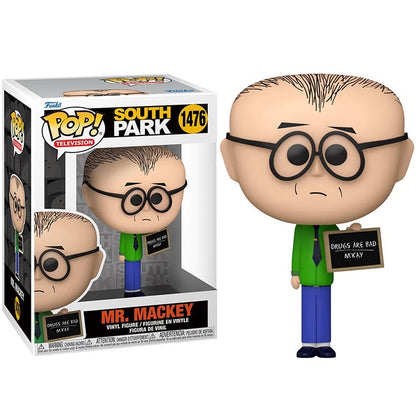 Funko Pop ! Television South Park - (1476) Mr.Mackey W/Sign Vinyl Figure 9Cm