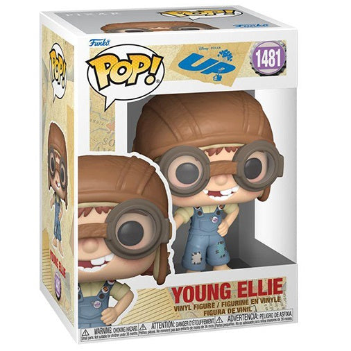 Funko Pop ! Disney Pixar Up - (1481) Young Ellie Vinyl Figure 9Cm Statuetta