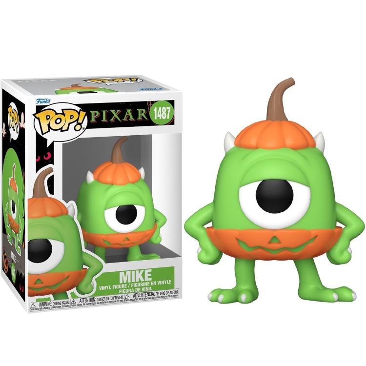 Funko Pop ! Disney Pixar Monster & Co Halloween (1487) Mike Vinyl Figure 9Cm