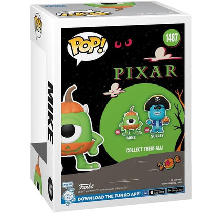 Funko Pop ! Disney Pixar Monster & Co Halloween (1487) Mike Vinyl Figure 9Cm