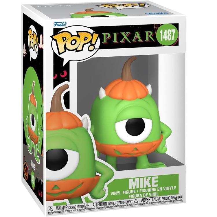 Funko Pop ! Disney Pixar Monster & Co Halloween (1487) Mike Vinyl Figure 9Cm