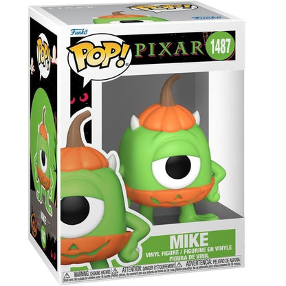 Funko Pop ! Disney Pixar Monster & Co Halloween (1487) Mike Vinyl Figure 9Cm