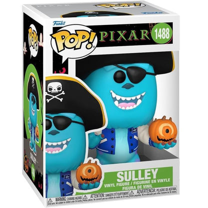 Funko Pop ! Disney Pixar Monster & Co Halloween (1488) Sulley Vinyl Figure 9Cm