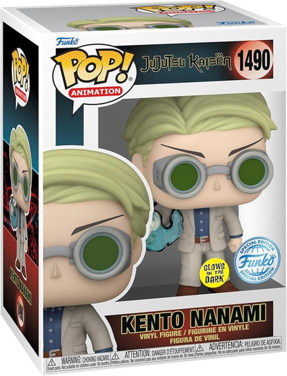 Funko Pop ! Animation Jujutsu Kaisen (1490) Kento Nanami Special Edition G.I.T.D