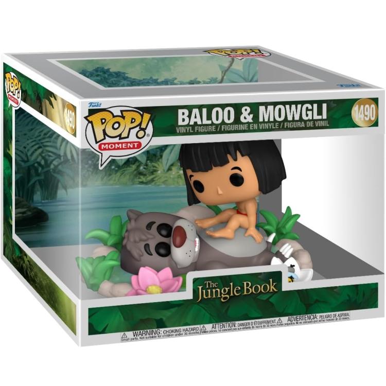 Funko Pop ! Moments Disney The Jungle Book - (1490) Baloo & Mowgli Figure