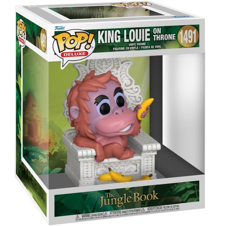 Funko Pop ! Disney The Jungle Book -  (1491) King Louie On Throne 15cm