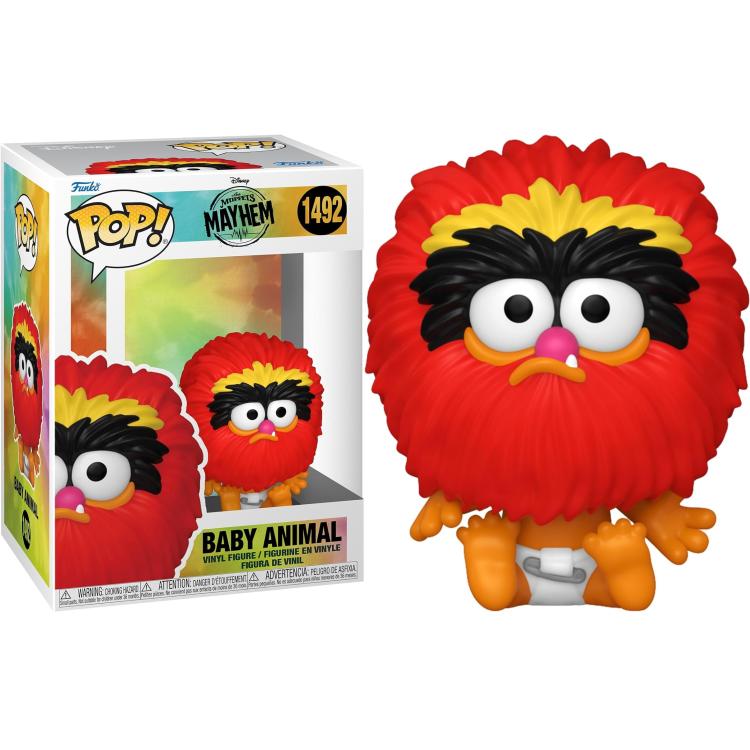 Funko Pop ! Disney - The Muppets Mayhem (1492) Baby Animal Vinyl Figure 9Cm