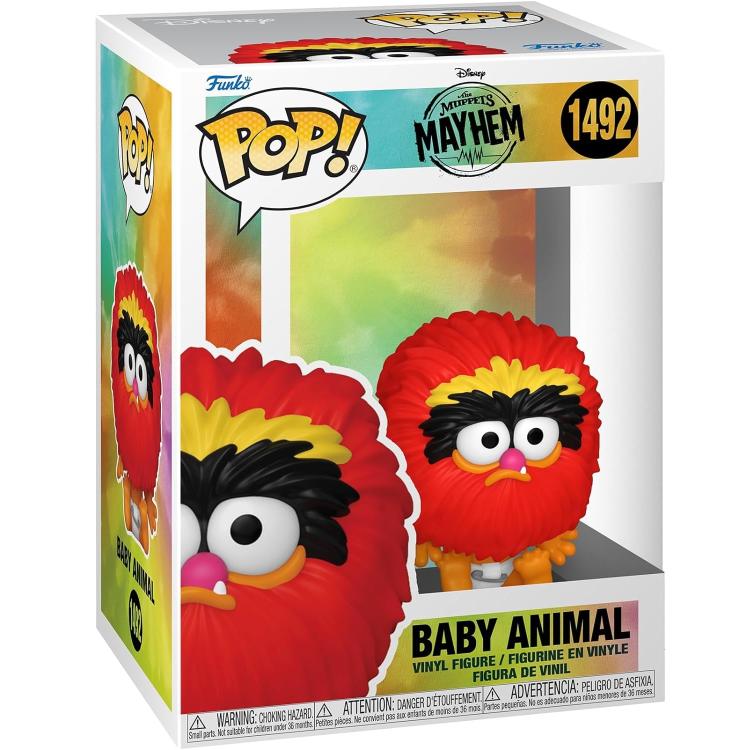 Funko Pop ! Disney - The Muppets Mayhem (1492) Baby Animal Vinyl Figure 9Cm