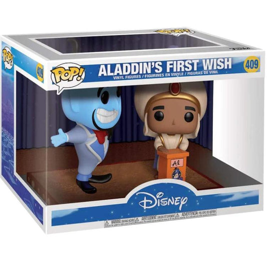Funko Pop! Disney Aladdin (409) Aladdin 'S First Wish Figure Vinyl 9Cm Statuetta