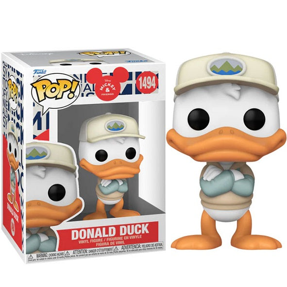 Funko Pop ! Disney Mickey & Friends (1494) Donald Duck W/Outfit R.Life Paperino