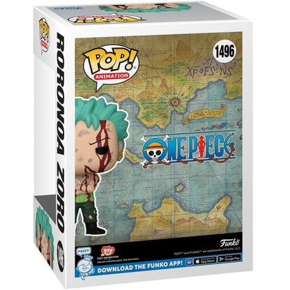 Funko Pop ! Animation One Piece - (1496) Roronoa Zoro (Nothing) Special Exm 9Cm