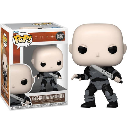 Funko Pop ! Movies Dune 2 (1497) Feyd Rautha Harkonnen Vinyl Figure 9Cm Film