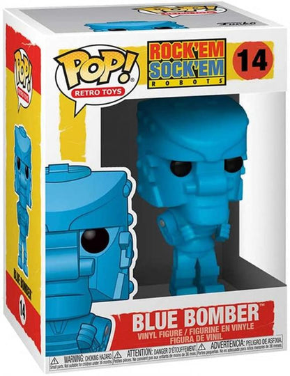 Funko Pop ! Retro Toys Rockem Sockem Robot Blue Rocker (14) Vinyl Figure Blu