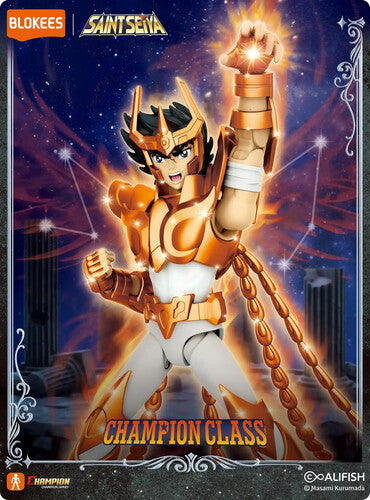 Blokees Saint Seiya: Model Kit Champion Class 12 (Phoenix Ikki ) Action Figure Zodiaco 75014